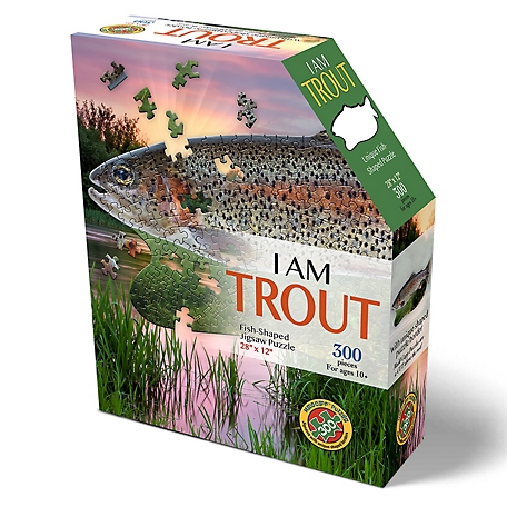 Madd Capp Games I AM TROUT - 300 pc. Jigsaw Puzzle