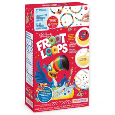 Make It Real Kellogg's Cerealsly Cute Froot Loops Bracelet Making Kit