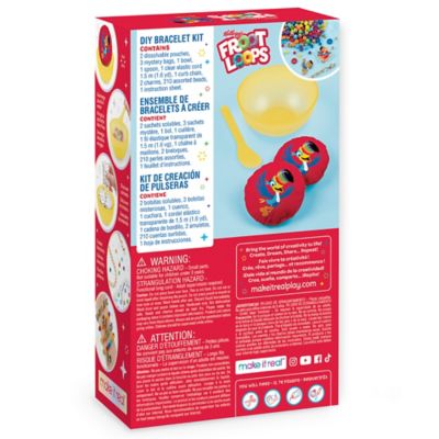 Image showing  Kellogg's Cerealsly Cute Froot Loops Bracelet Making Kit