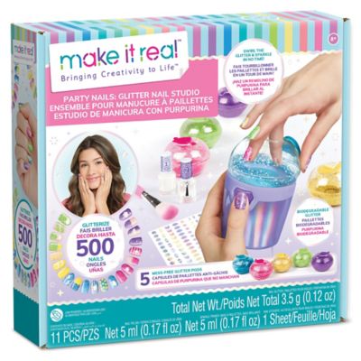 Make It Real Party Nails Glitter Nail Studio - DIY Nail Kit