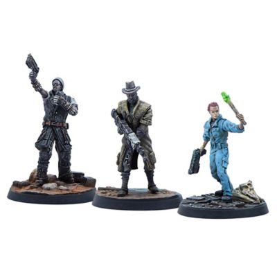 Image showing  Fallout Wasteland Warfare: Survivors: Washington Personalities - 3 Miniatures