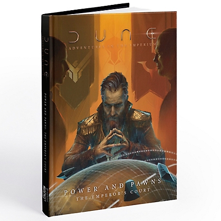Modiphius Dune: Power And Pawns: The Emperors Court - Hardcover Supplement RPG Book