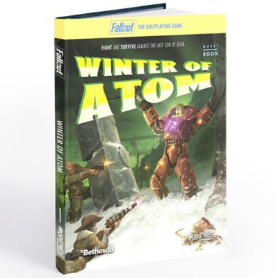 Modiphius Fallout: The Roleplaying Game Winter of Atom Book - Expansion Hardcover RPG Book