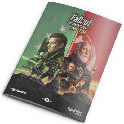 Modiphius Fallout Wasteland Warfare: Capital Rules Expansion - RPG Book