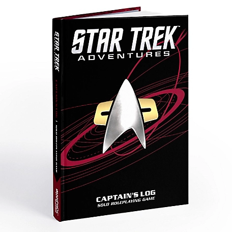 Modiphius Star Trek Adventures: Captain's Log Solo RPG - DS9 Delta Edition - Hardcover Book
