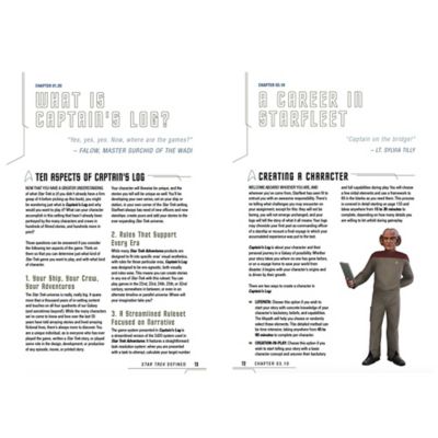 Image showing  Star Trek Adventures: Captain's Log Solo RPG - DS9 Delta Edition - Hardcover Book