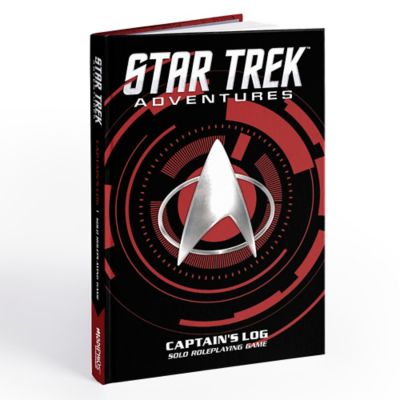 Modiphius Star Trek Adventures: Captain's Log Solo RPG - TNG Delta Edition - Hardcover Book