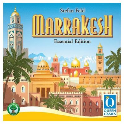 Queen Games Marrakesh Essential Edition Strategy Board Game