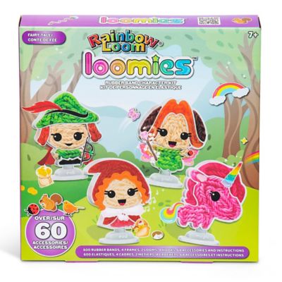  Rainbow Loom® Loomi-Pals Dino Collectible, Features 30 Mystery  Cute Dino Themed Charms and 600 Colorful Rubber Bands All in a RESEALABLE  Bag, Great Gifts for Boys and Girls 7+ : Toys