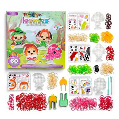 Image showing  Loomies Fairy Tale Figurines - 4 Character Rubber Band Kit