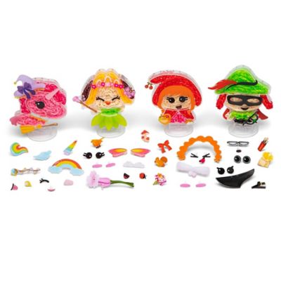 Image showing  Loomies Fairy Tale Figurines - 4 Character Rubber Band Kit