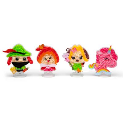 Image showing  Loomies Fairy Tale Figurines - 4 Character Rubber Band Kit