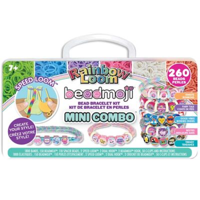 Rainbow Loom Beadmoji Mini Combo - DIY Rubber Band & Bead Bracelet Kit
