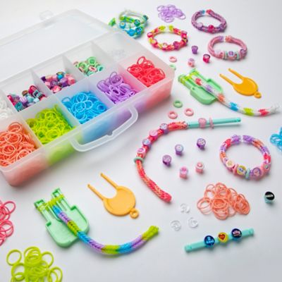 Image showing 7 th Rainbow Loom Beadmoji Mini Combo - DIY Rubber Band & Bead Bracelet Kit