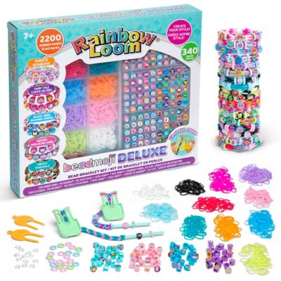 Image showing  Beadmoji Deluxe - DIY Rubber Band & Bead Bracelet Kit