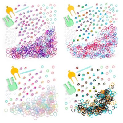 Image showing  Beadmoji 4 Pack Bundle Besties, Good Vibes, Sweets, Trendy