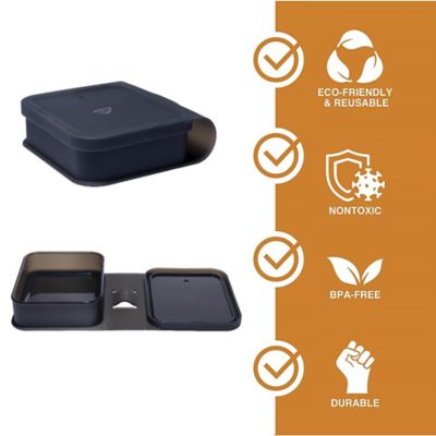 Image showing  Silicone Go Go Bowls 2pk Sandwich Size