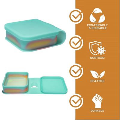Image showing  Silicone Go Go Bowls 2pk Sandwich Size