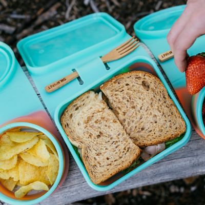 Image showing  Silicone Go Go Bowls 2pk Sandwich Size