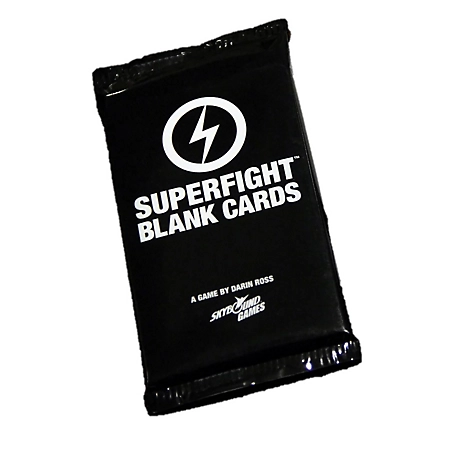 Superfight Blank Cards Decks - Expansion Customizable Cards
