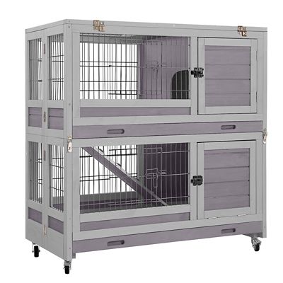 Assembled rabbit hutch hotsell