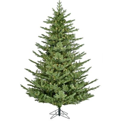 Fraser Hill Farm 7.5 ft. Foxtail Pine Artificial Christmas Tree with Warm White Fairy LED Lights and Remote Control