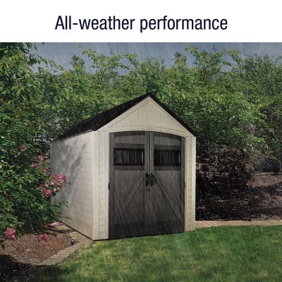 Image showing  7 ft. x 10.5 ft. Roughneck Storage Shed
