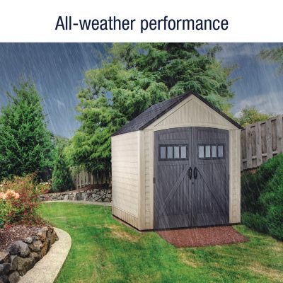 Image showing  7 ft. x 7 ft. Roughneck Storage Shed