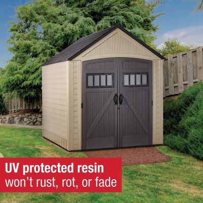 Image showing  7 ft. x 7 ft. Roughneck Storage Shed