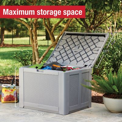 Image showing  74 gal. Medium Resin Outdoor Storage Deck Box