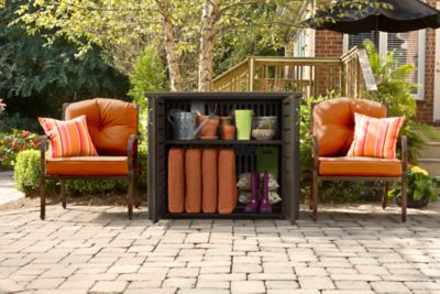 Image showing  123 gal. Bridgeport Patio Cabinet