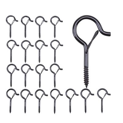 Barn Star Q-Hanger Screw Hooks, 20-Pack