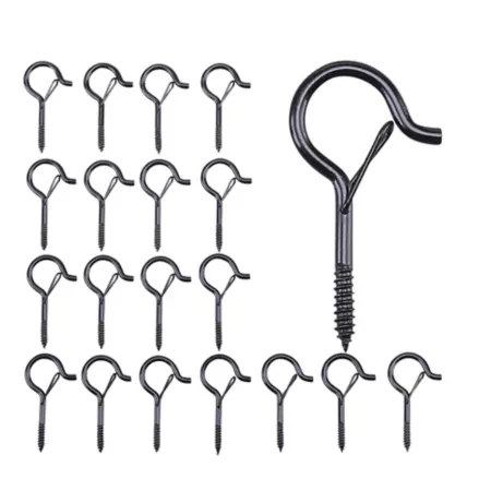 Barn Star Q-Hanger Screw Hooks 22 lb Pack of 20 Hardware Hooks