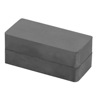 Image showing  1-7/8 in. x 7/8 in. x 3/8 in. Block Magnets, 2-Pack
