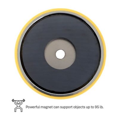 Image showing  3-1/4 in. Round Magnetic Base