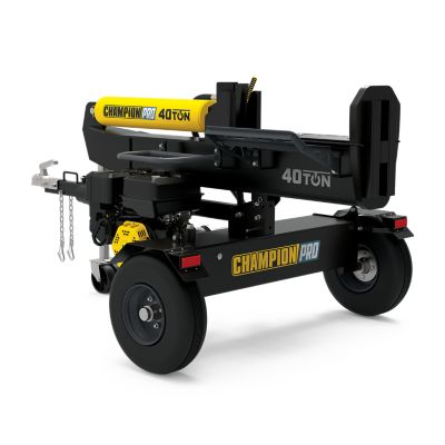 Champion Power Equipment PRO Commercial Grade 40-Ton Horizontal/Vertical Full Beam Gas Log Splitter, Auto Return, 201091