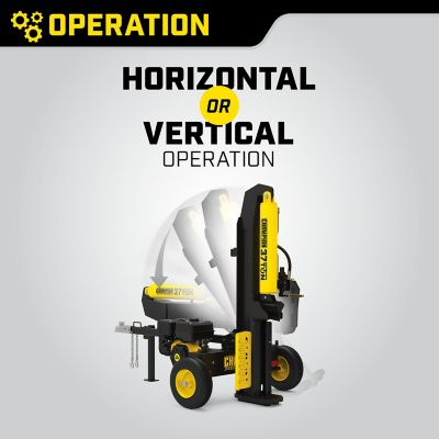 Image showing 5 th Champion Power Equipment 37-Ton Gas-Powered Horizontal/Vertical Full Beam Log Splitter with Auto Return