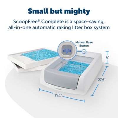 Image showing  ScoopFree Crystal Classic Self-Cleaning Litter Box