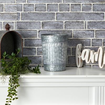 Image showing  10 in. Farmhouse Country Pail Planter