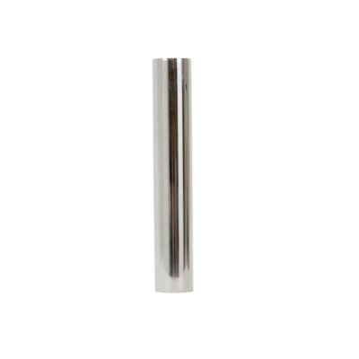 Nearly Natural 12 in. Cylinder Chrome Vase