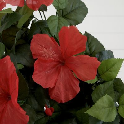 Image showing  3 ft. Artificial Hibiscus Tree