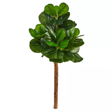 3.5ft Almost Natural Artificial Fiddle Leaf Tree (No Pot) Artificial Plants & Flowers