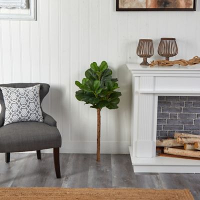 Image showing  3.5 ft. Artificial Fiddle Leaf Tree (No Pot)