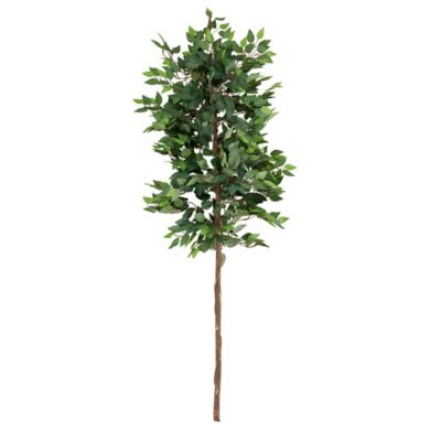 Nearly Natural 6 ft. Artificial Ficus Tree (No Pot)