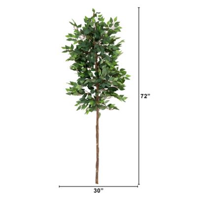 Image showing  6 ft. Artificial Ficus Tree (No Pot)