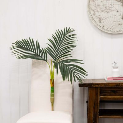 Image showing  3 ft. Artificial Golden Cane Palm Tree