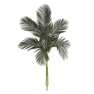 Nearly Natural 5 ft. Artificial Golden Cane Palm Tree