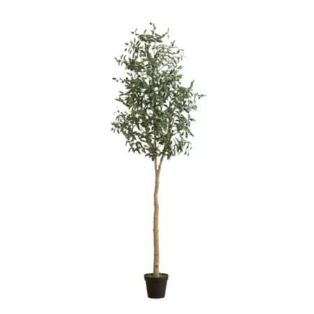 Almost natural 8 foot artificial olive tree Artificial Plants & Flowers