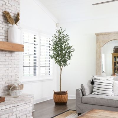 Image showing  8 ft. Artificial Olive Tree