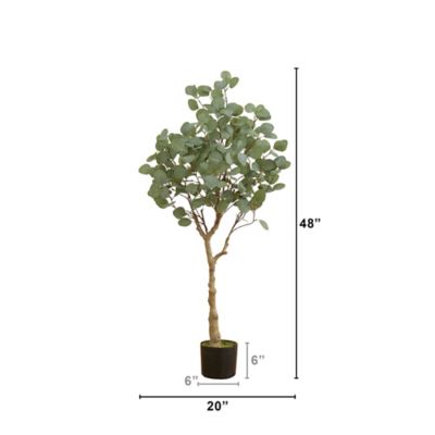 Image showing  4 ft. Artificial Eucalyptus Tree